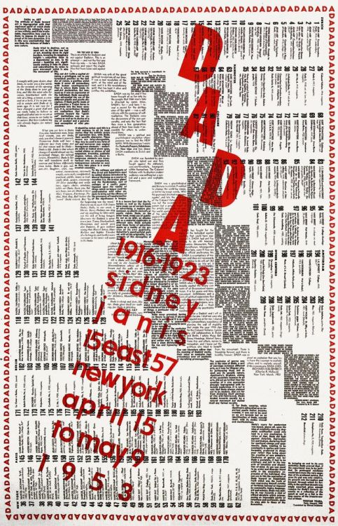 garadinervi:Marcel Duchamp, “Dada 1916–1923 / Sidney Janis” (1953)(via)