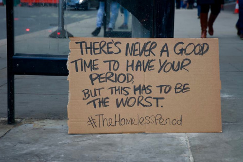 Sex micdotcom:  #TheHomelessPeriod exposes the pictures
