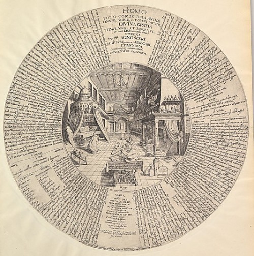 centuriespast:The Alchemist’s Laboratory from Heinrich Khunrath, Amphiteatrum sapientiae aeternaeAtt