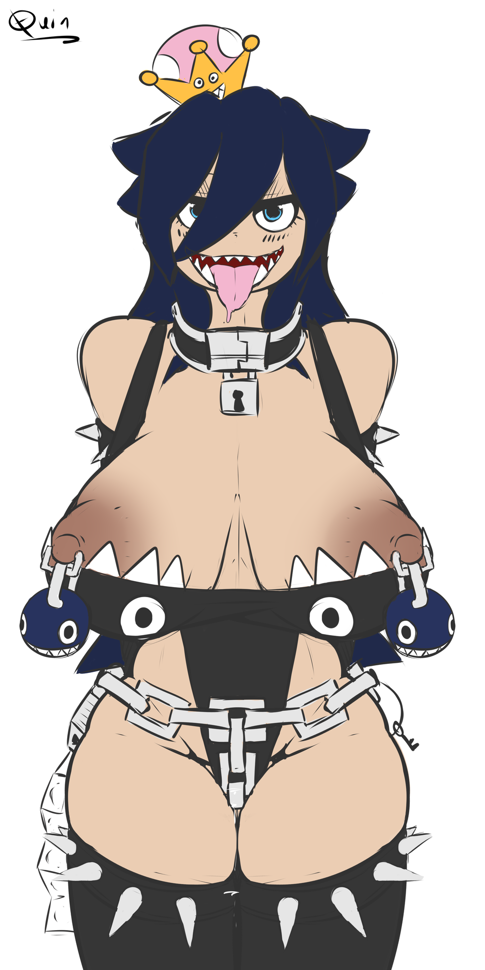 quin-nsfw:  Chompette design based on an old design i made back in 2015.I might do