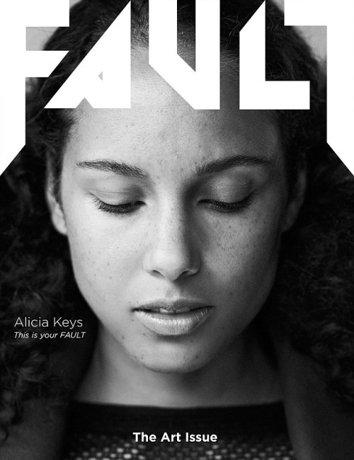 Alicia Keys looks flawless in a photoshoot for Fault Magazine June 2016 Issue