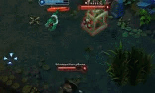 leagueofvictory:  Nidalee nearly dies in a terrifying double gator gank