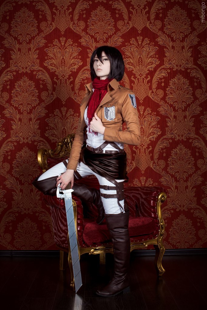 jazzie560:  hiragiizawaii:  Cosplay   Mikasa Ackerman  By Tovarish He’s a guy http://tovarish-n.deviantart.com/