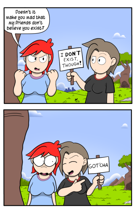 whoseworldcomic:Why are you so gullible, Mae? XDHope you all have a great weekend!