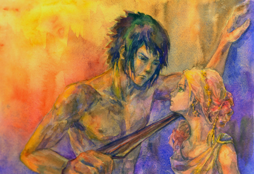eugeniachbib-draw:Day 24: FairytaleThis is an illustration for fanfiction “ Quietus “. Forge scene@S