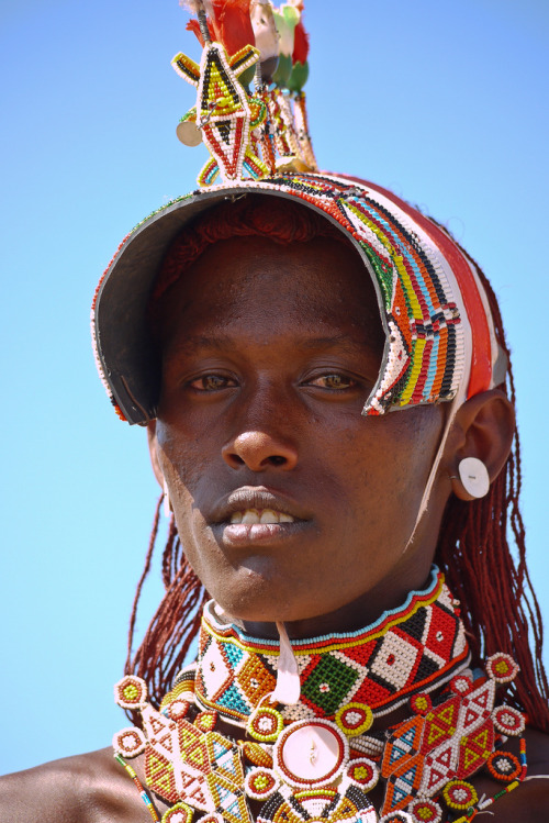 The Samburu are a Nilotic people of north-central Kenya. Samburu are semi-nomadic pastoralists who h