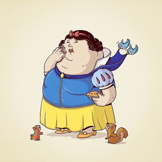 dieorfree:  by : Alex Solis  Fat fucks.