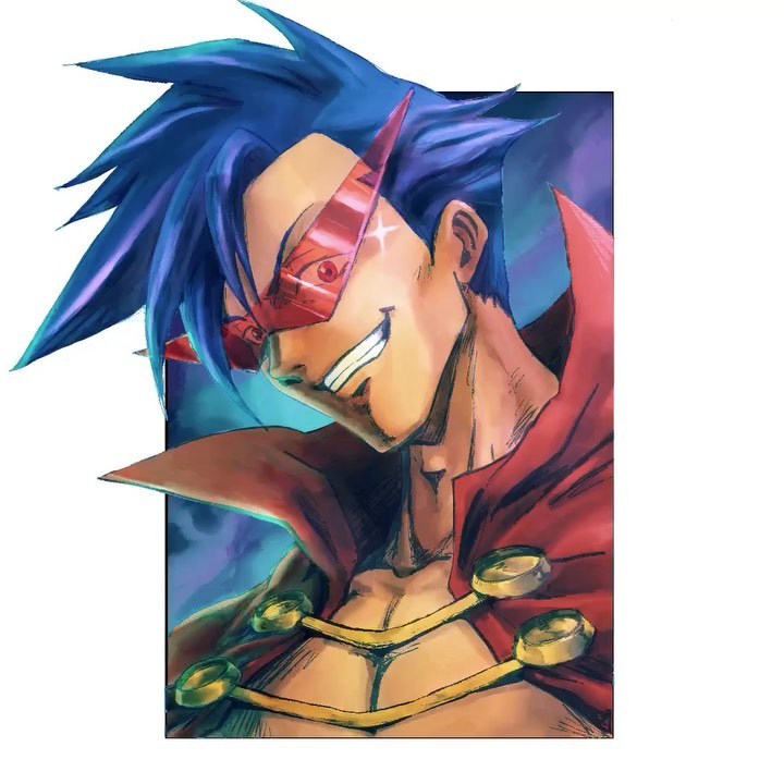 Kamina (Tengen Toppa Gurren Lagann) by josecrobledo on DeviantArt