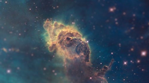 xysciences:  Tilt Shift filters applied to Hubble Space Telescope photos. Tilt Shift filters make the foreground and background of images more blurred, changing the depth of field of these images.  (x) [Click for more interesting science facts and gifs]