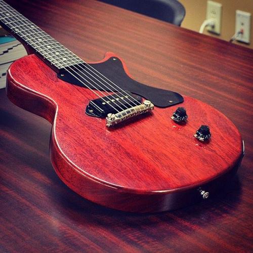 gibsonguitarsg:  1957 Les Paul Junior VOS in Faded Cherry 