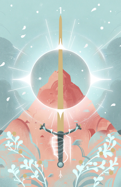 Swords ⚔ Illustrated by me and @p-kom for the Sefirot Tarot. Preorder until Dec 15th here 