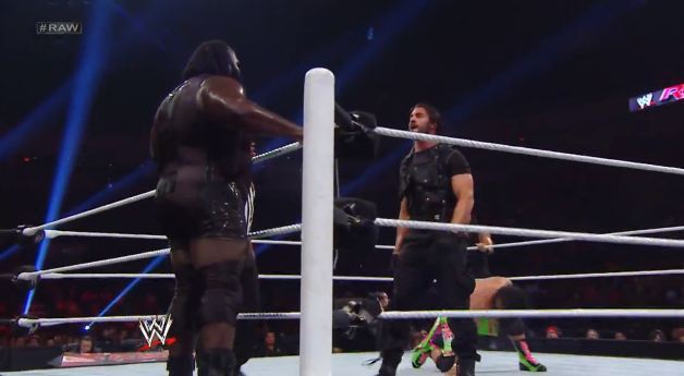rileydibiaseambrose:  Mark Henry &amp; The Usos vs. The Shield: Raw, July 29,