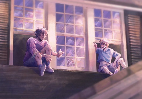ChadIchi College Au