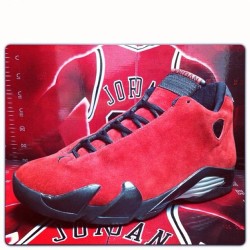 reminds me of the red seude 21’s these