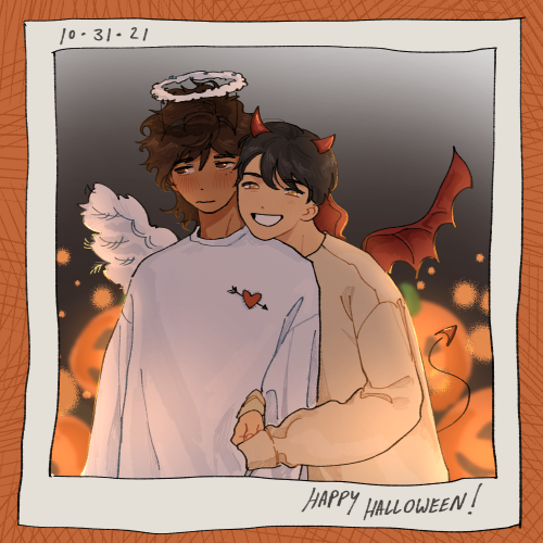 happy halloweeennnnn ell gee bee tee community *throws confetti*