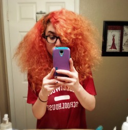 My hair is ridiculous when I brush it. I’m