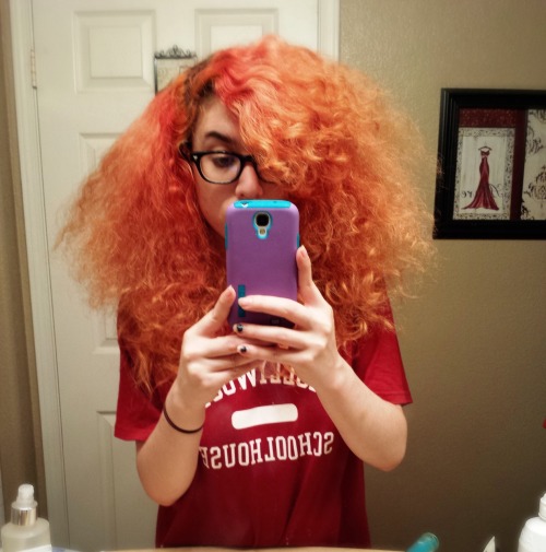 My hair is ridiculous when I brush it. I’m adult photos