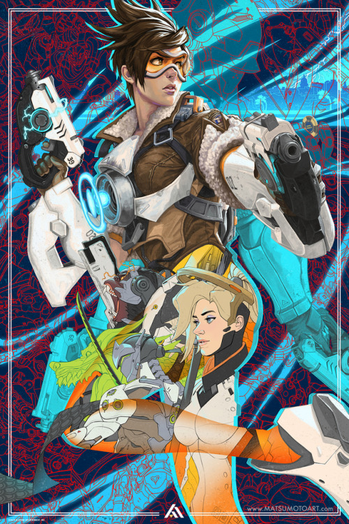 Extremely honored to have been asked by @Blizzard & the team at @PlayOverwatch to do an illustra