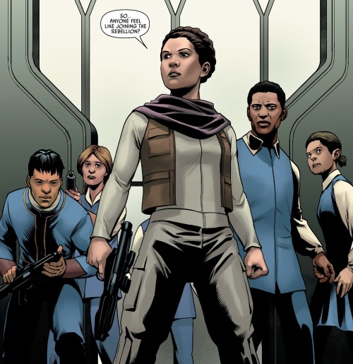 comicstallion:From Star Wars Vol. 3 #004, “The Destiny Path - PartIV”Art by Jesús Saiz, Arif Prianto