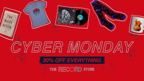 Cyber Monday sale! 30% OFF EVERYTHING in our store (books, music, shirts + more) — SHOP HERE!