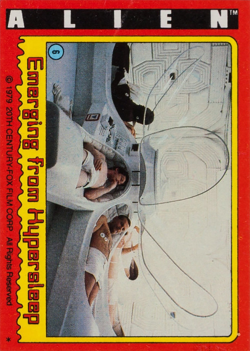 gameraboy: Alien (1979) trading cards.