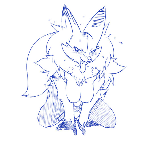 Trying to improve on drawing Yordles. Especially Lulu’s gigantic tent hat. Also, more tries at ice delphox.