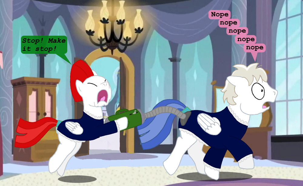 ask-four-inept-guardponies:And what a good job they do. xD