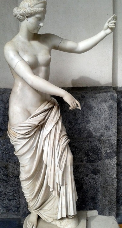 art-beauty-na:Venere di Capua e Afrodite Sosandra, Museo Archeologico Nazionale, Napoli. Thanks agai