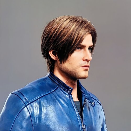 Concept Art And Render Of Leon Kennedy In Re: Death Island Blu-ray Art Gallery ???!!!
