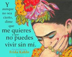 tuspalabrassonpoesia:  Frida Kahlo 💜💜