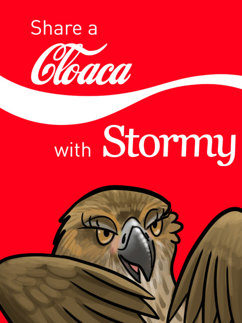 Share a Cloaca Badge: Stormy - by haliaeetus adult photos