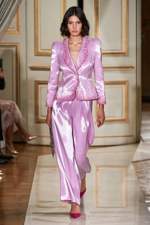 Armani Privé by Giorgio Armani, Fall 2021 Couture Credits:Giulia Massullo - Casting DirectorPiergior