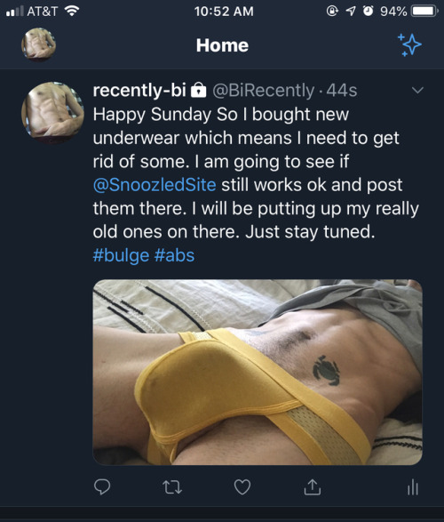 Hey guys!! Follow on Twitter @BiRecently Going to be possible selling underwear again. Got some
