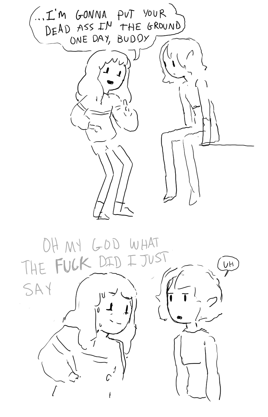 cowmart:  cowmart:  the point is that she’s trying   somebody spotted the parallel
