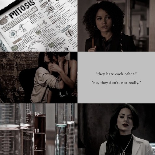 lesbianclaryfray:maia and izzy as rival-teachers-turned-loversMrs. Roberts teaches biology. Mrs. Lig