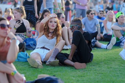 celebsarmpits:   Bella Thorne - Coachella Music Festival Day 2April 11, 2015