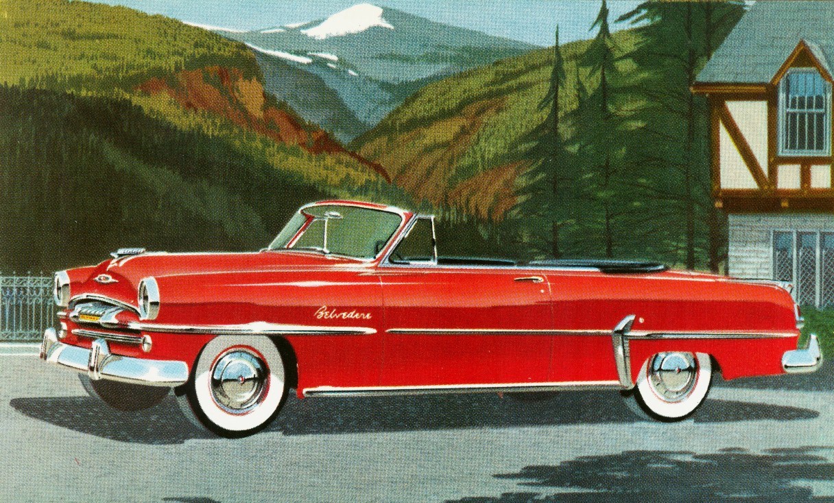allamericanclassic:  1954 Plymouth Belvedere 2-Door Convertible 