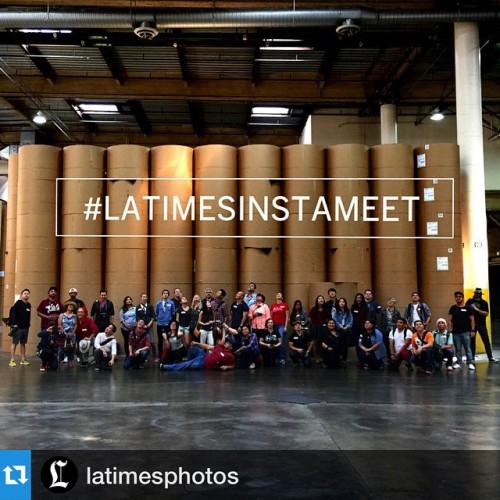 I told you I looked #fabulous. #Repost @latimesphotos ・・・ Our #worldwideinstameet11 group at the #la