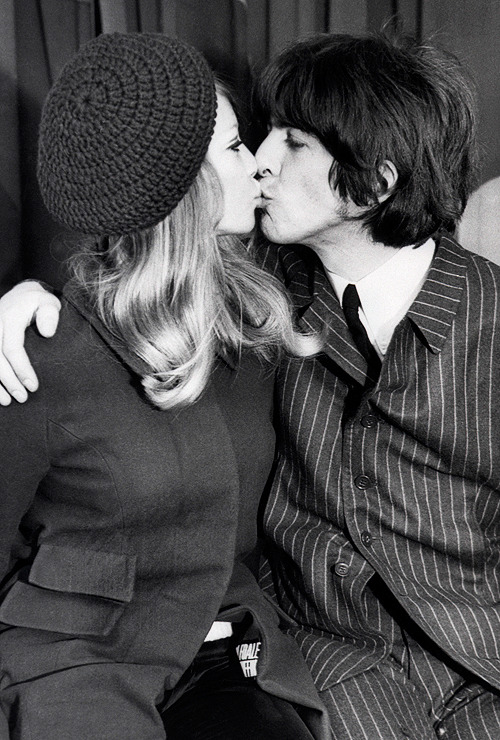 Porn photo the60sbazaar:  Pattie Boyd and George Harrison