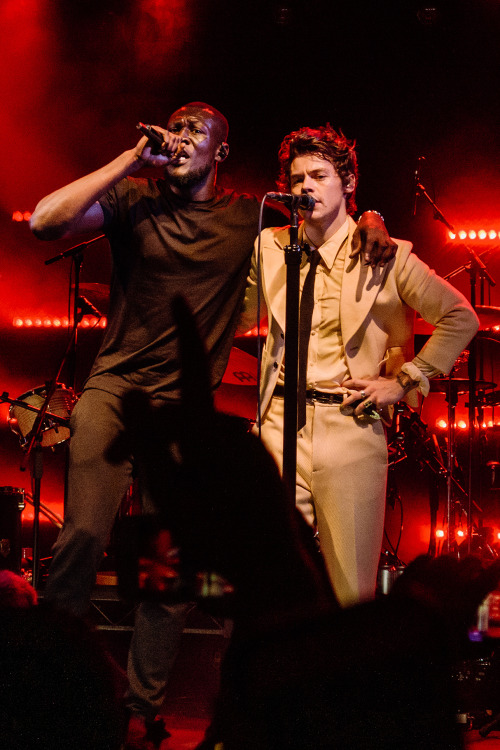 lithographarry: vbx1: lithographarry: Harry &amp; Stormzy, London, 19th Dec ‘19 This photo