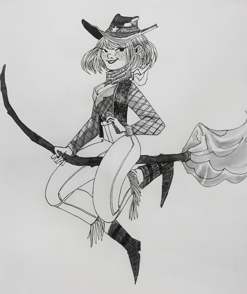 Inktober witch