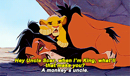 thelionkingdaily:Scar in The Lion King (1994)