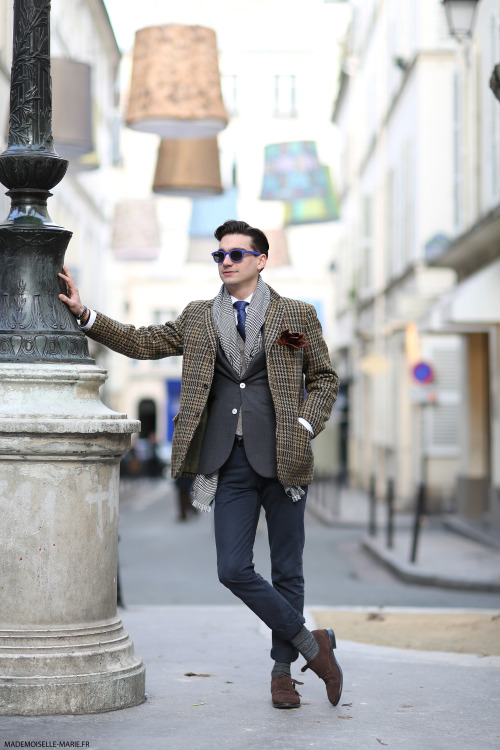 Verner -  Street style in Paris.Picture by mariepaola-bh Marie-Paola Bertrand-Hillion (w