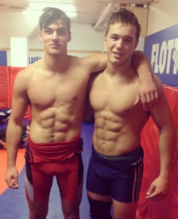 wrestlersandsinglets:  Follow me for Hot Wrestlers in Sexy Singlets =)