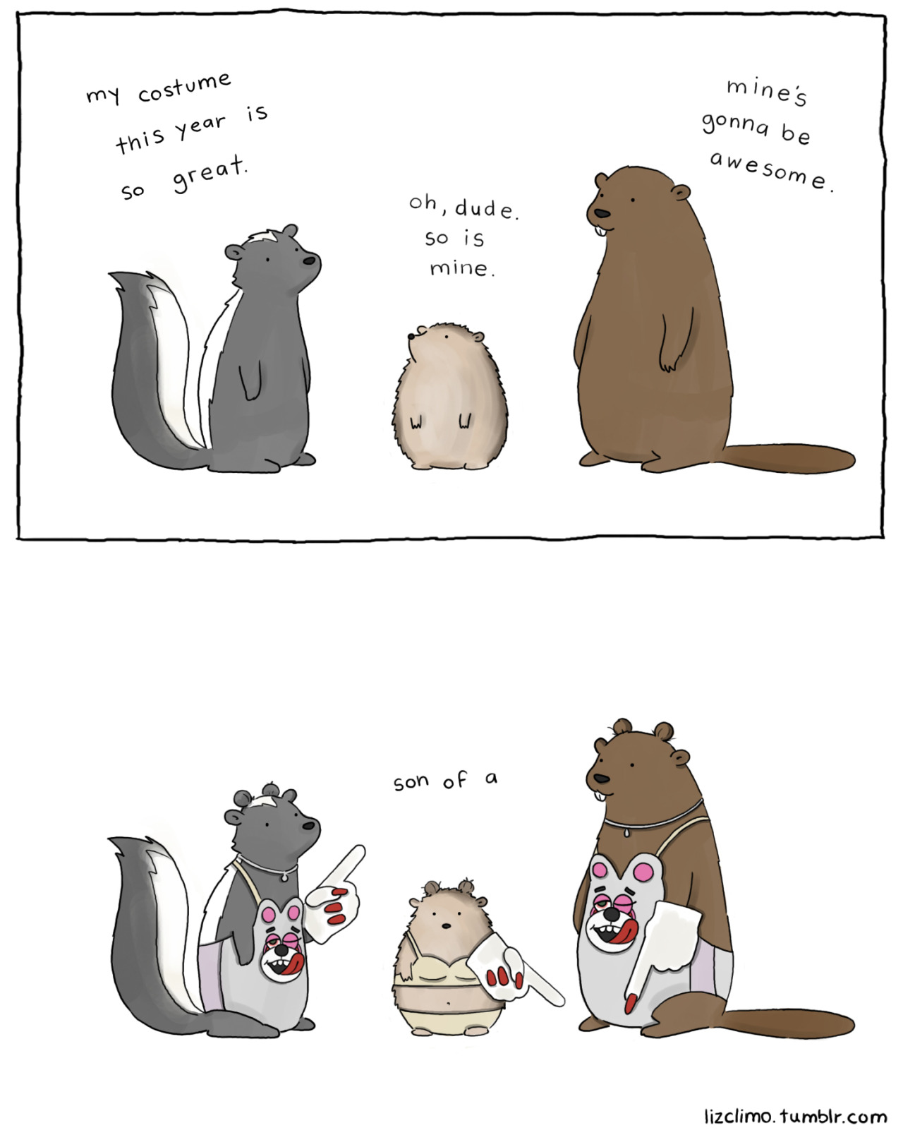 lizclimo:  topical. just like last year