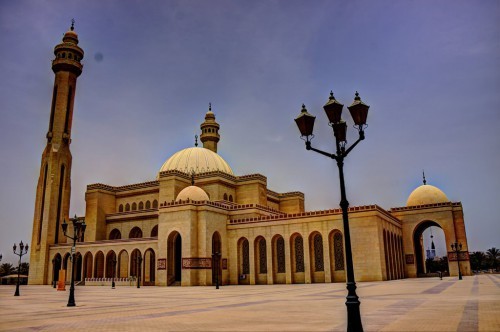 Al-Fateh Grand Mosque in Manama, Bahrain From the collection: IslamicArtDB » Islamic Architecture (1322 artworks) » Bahrain (9 artworks) » Manama, Bahrain (9 artworks) » Al-Fateh Grand Mosque in Manama, Bahrain (8 artworks)