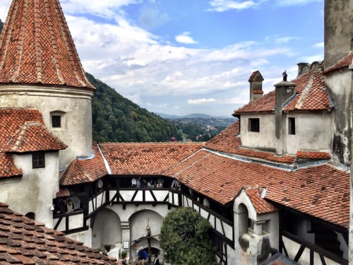 We went to Vlad Dracula and Vlad the Impaler’s castle in the Romanian countryside.