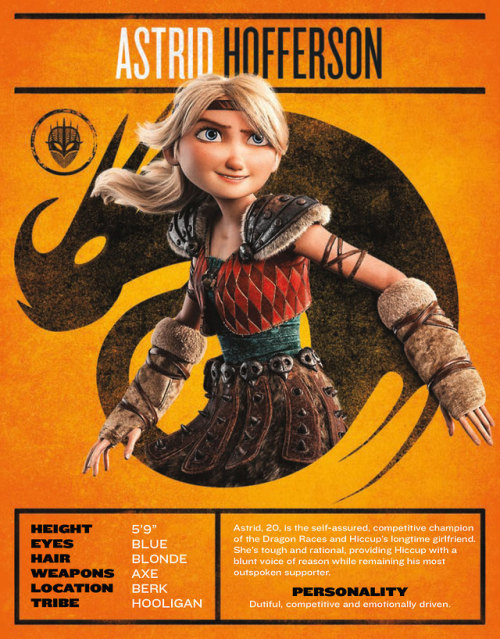 Official How To Train Your Dragon Hidden World info cards