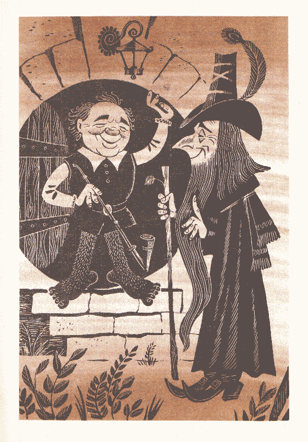 theparisreview:  Soviet illustrations of The Hobbit. See more here on Retronaut.