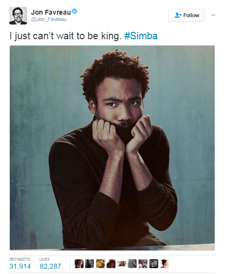 black-to-the-bones:   ‘The Lion King’ Remake Has A New Simba Donald Glover will